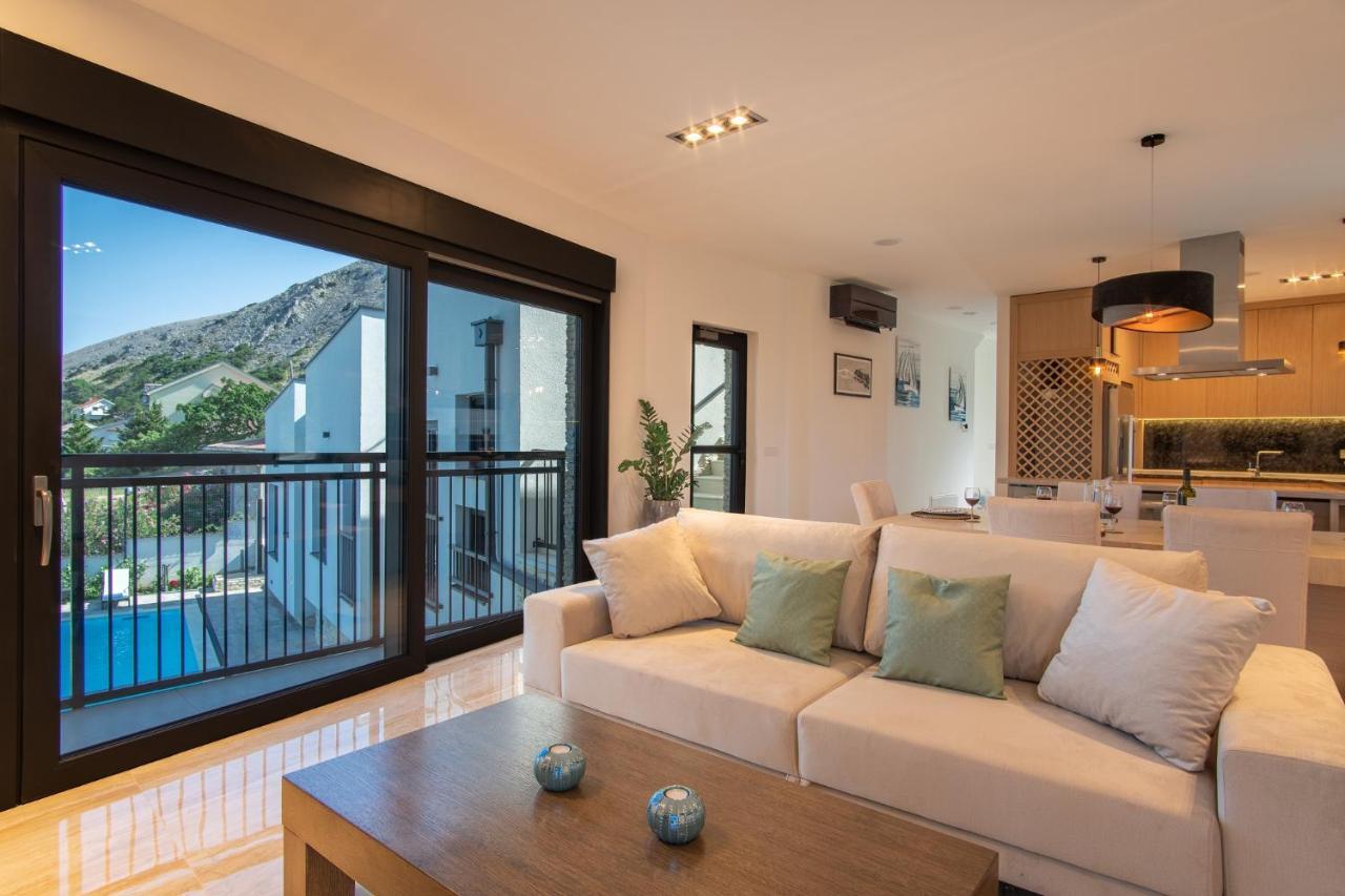 Perla Nera Heated Pool & Sauna Stan Trigraci Exterior foto