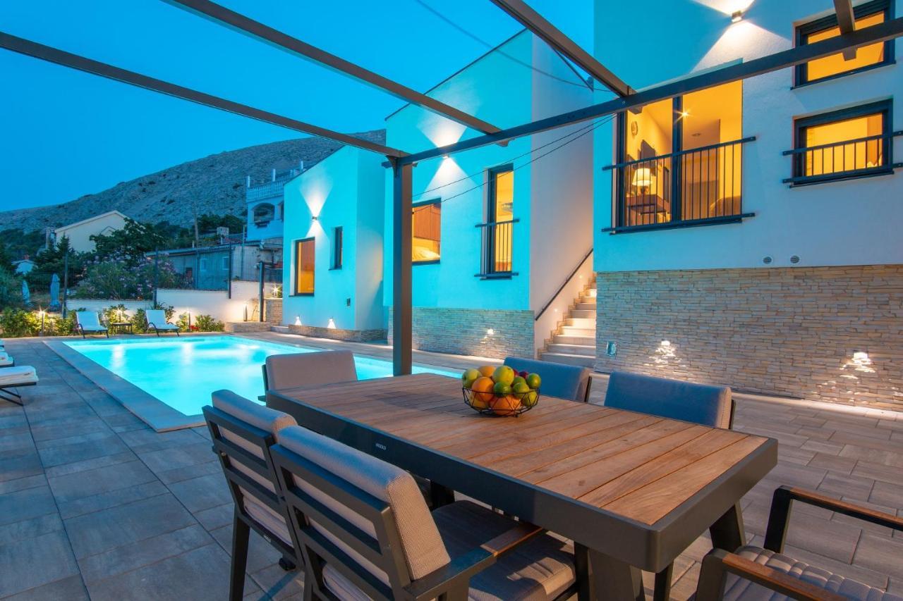 Perla Nera Heated Pool & Sauna Stan Trigraci Exterior foto
