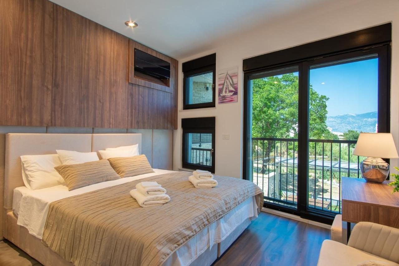 Perla Nera Heated Pool & Sauna Stan Trigraci Exterior foto