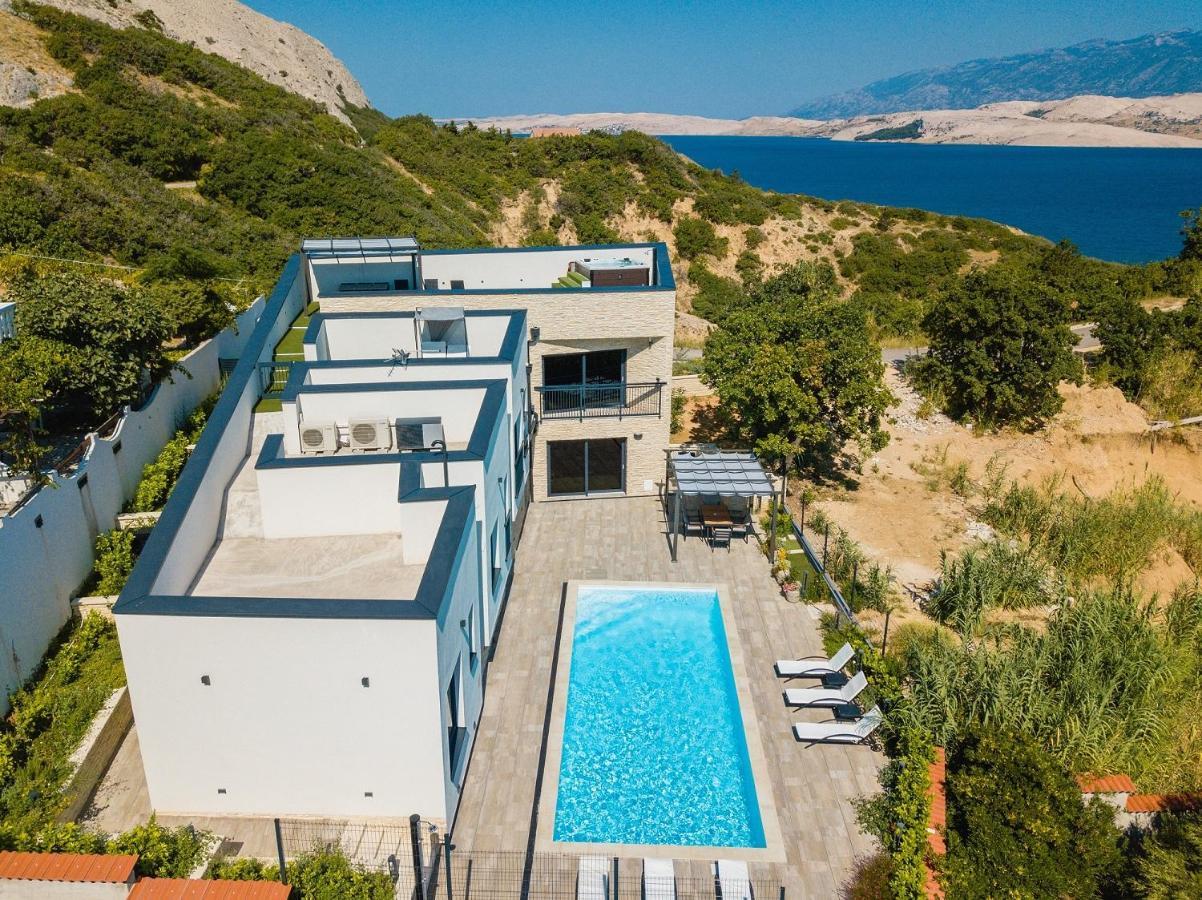 Perla Nera Heated Pool & Sauna Stan Trigraci Exterior foto